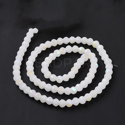 Electroplate Glass Beads Strands EGLA-A034-J8mm-L08-1