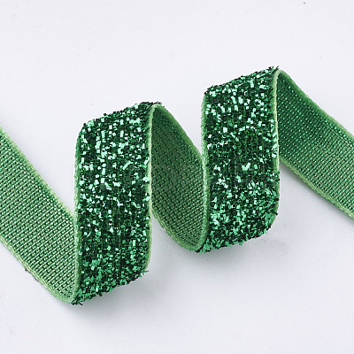 Glitter Sparkle Ribbon SRIB-T002-01B-06-1