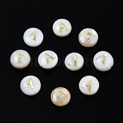 Natural Freshwater Shell Beads SHEL-S278-036A-1