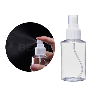 100ml Refillable PET Plastic Spray Bottles TOOL-Q024-02B-01-1