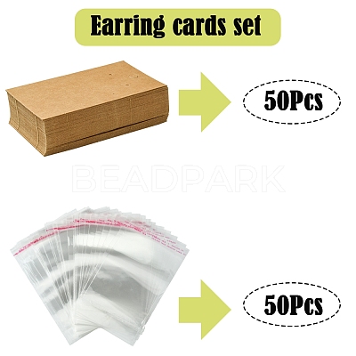 50Pcs Paper Display Cards CDIS-FS0001-14B-1
