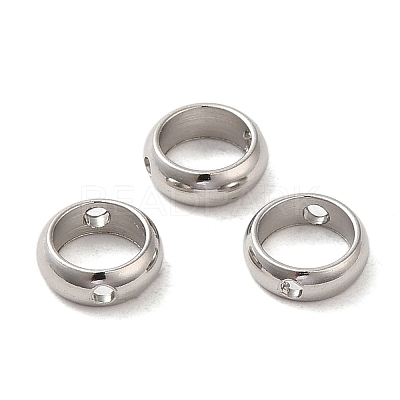 Non-Tarnish 201 Stainless Steel Bead Frames STAS-O130-06P-D-1