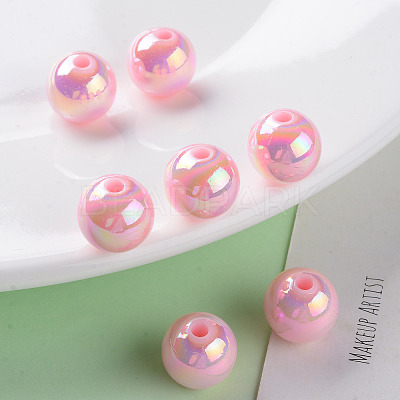 Opaque Acrylic Beads X-MACR-S370-D12mm-A01-1