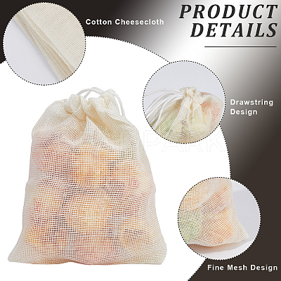 Cotton Cloth Filter Bags AJEW-BBC0002-19D-1