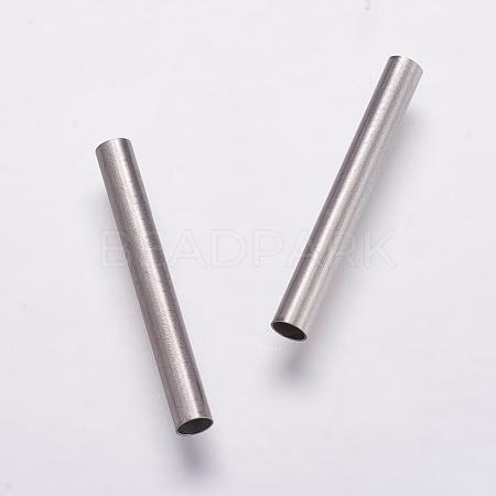 304 Stainless Steel Tube Beads STAS-P161-02-25mm-1