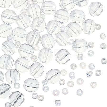 Olycraft 1 Strand Synthetic Quartz Beads Strands G-OC0002-94-1