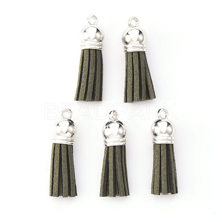 Faux Suede Tassel Pendant Decorations FIND-R095-031P-1