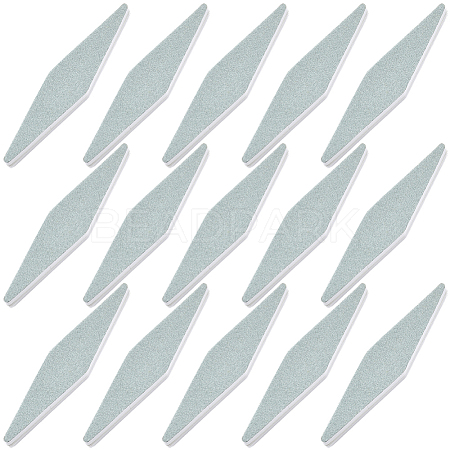 20Pcs PVC Sponge Silver Polishing Strips PVC-SC0001-18-1