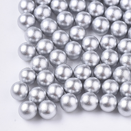 ABS Plastic Imitation Pearl Beads OACR-N003-C-02-1