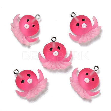 Opaque Resin Pendants RESI-D055-096P-1