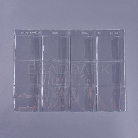 9 Holes 12 Coins Album Pages Sheets Loose Leaf AJEW-WH0092-04-1