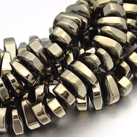 Nuggets Non-magnetic Synthetic Hematite Beads Strands G-D621-02-1