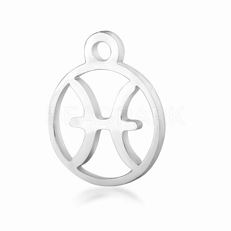 201 Stainless Steel Charms STAS-T014-T505-12-1