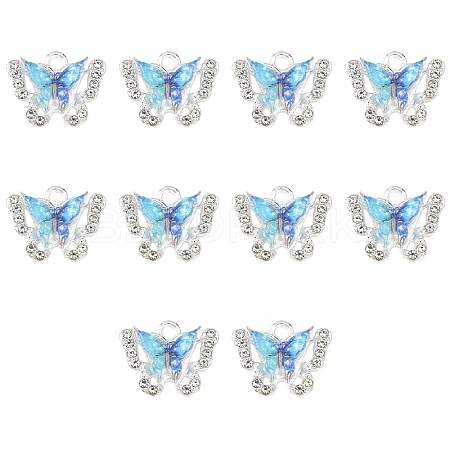 10Pcs Alloy Pendants FIND-YW0009-29E-1