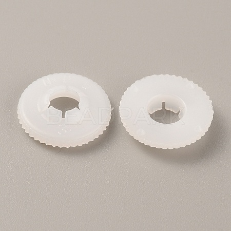 Plastic Doll Eye Nose Round Gaskets KY-WH0048-05D-1