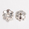 Alloy Bead Caps Enamel Settings X-PALLOY-D348-07P-1