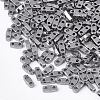 Electroplate Opaque Glass Seed Beads SEED-S023-20A-01-1