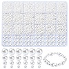 4 Styles ABS Plastic Imitation Pearl Beads KY-YW0001-72C-1