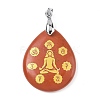 Natural Mixed Gemstone Pendants G-F786-09D-2