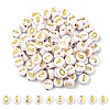 Plating Acrylic Beads PACR-YW0001-10-1