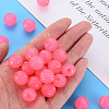 Imitation Jelly Acrylic Beads MACR-S373-11-E09-6