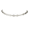 661 Stainless Steel Oval Link Chain Necklaces NJEW-JN06133-2