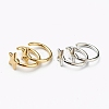 Brass Cuff Earrings EJEW-L234-032-1