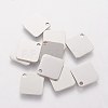 304 Stainless Steel Charms STAS-Q201-T413-1