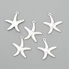 Starfish/Sea Stars Brass Pendants KK-L134-11S-2
