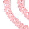 Baking Electroplate Glass Beads Strands DGLA-A039-J4mm-B08-3