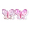Transparent Epoxy Resin Butterfly Decoden Cabochons CRES-M034-02C-1