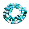 Handmade Polymer Clay Beads Strands CLAY-N008-008U-8