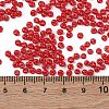 8/0 Baking Paint Glass Seed Beads SEED-M012-02A-42-4