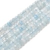 Natural Aquamarine Beads Strands G-K256-58A-2