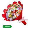DIY Carnation Bouquet Kit AJEW-WH0109-71-1