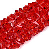 Transparent Glass Beads Strands LS-GLAA-N018-4mm-06-1