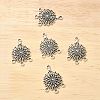 Tibetan Style Alloy Chandelier Components Links TIBE-YW0001-52-6