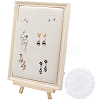 Rectangle Wooden Jewelry Display Stands ODIS-WH0025-42-1