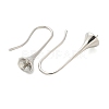 Brass Earring Hooks KK-I655-10P-2