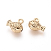 Long-Lasting Plated Alloy Charms PALLOY-E576-07G-1