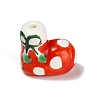 Christmas Handmade Porcelain Beads LS-PORC-L081-01B-1