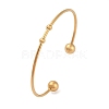Fashion 304 Stainless Steel Cuff Bangles Torque Bangles BJEW-H473-01M-8