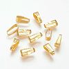 Brass Snap on Bails X-KK-H338-G-LF-1