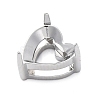 304 Stainless Steel Rhinestone Claw Settings LS-STAS-U042-05B-P-2