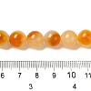 Natural Dyed White Jade Beads Strands G-M402-C04-23-4