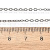 Non-Tarnish 304 Stainless Steel Cable Chain Necklace STAS-T040-PJ204-70-3