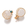 Natural Quartz Crystal & Turquoise Pendants X-G-B001-02G-J-2