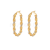 Elegant Fashion Hollow Out Round Zircon Stud Earrings for Women XR2285-5-1
