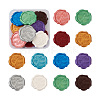 20Pcs 10 Colors Adhesive Wax Seal Stickers DIY-TA0003-48-1