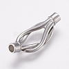 304 Stainless Steel Magnetic Clasps STAS-E144-096P-2